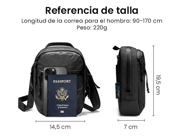 Bolsa bandolera de viaje Aviator-T37