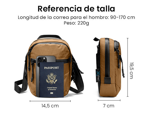 Bolsa bandolera de viaje Aviator-T37