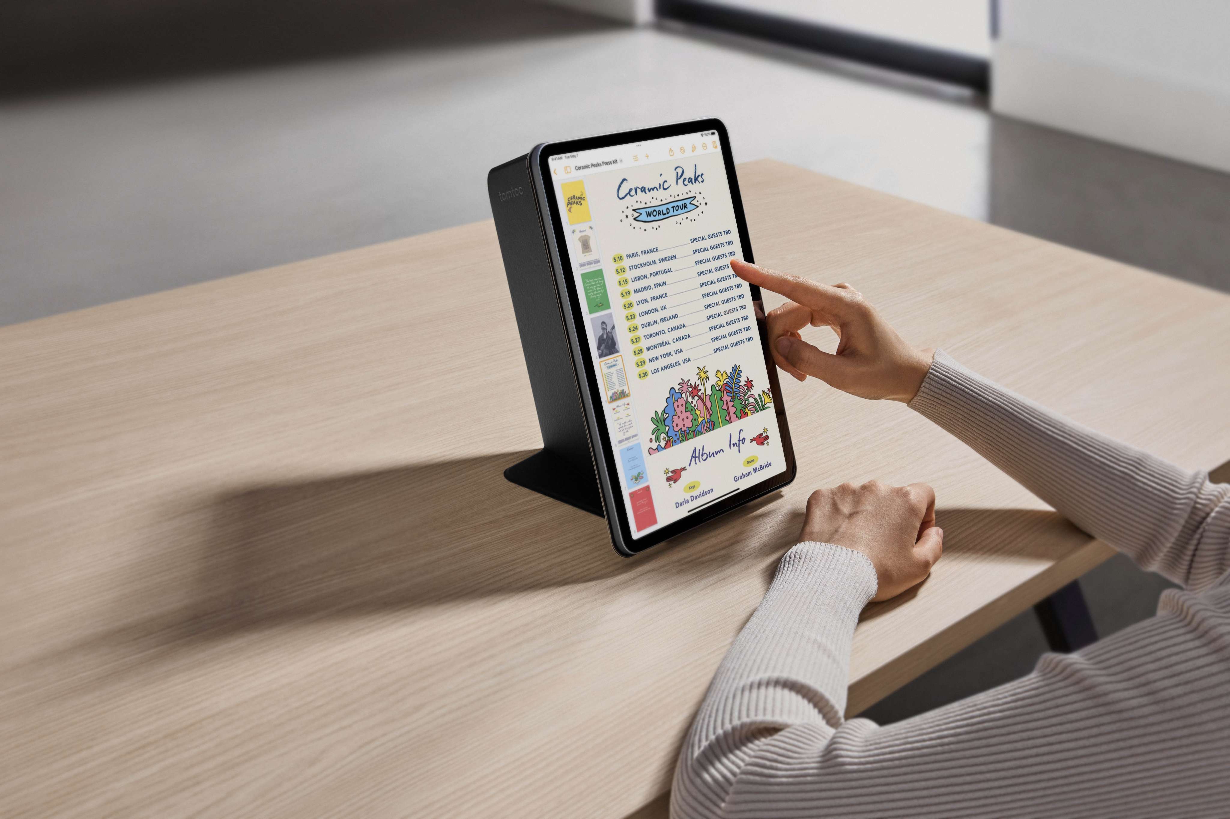 Inspire-B52 iPad Pro 4-Mode Folio