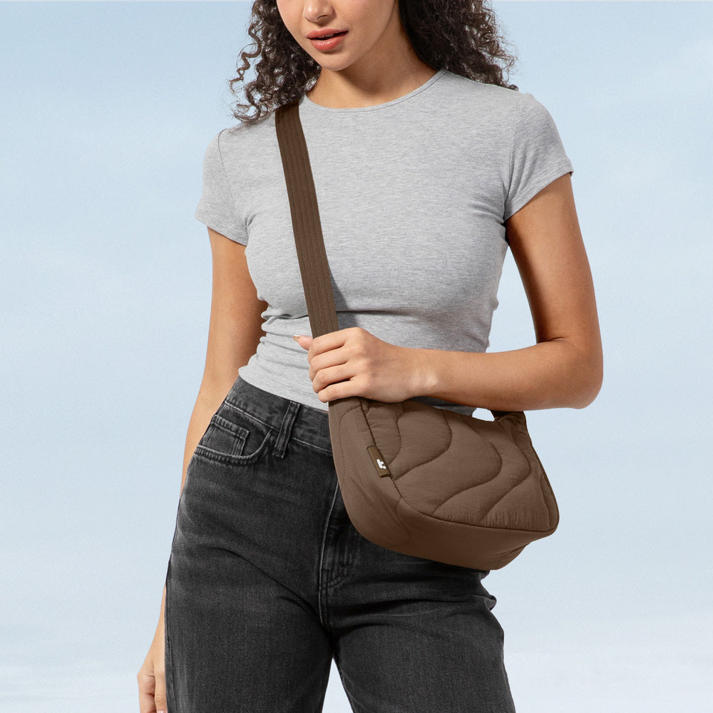 Bolsa Crossbody Puffy Terra - T34