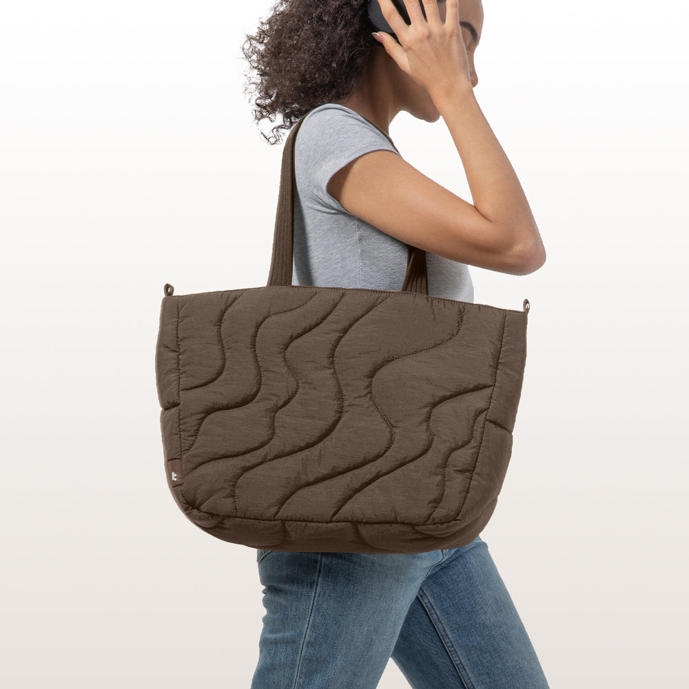 Bolsa Puffy tote para laptop Puffy Terra - T38