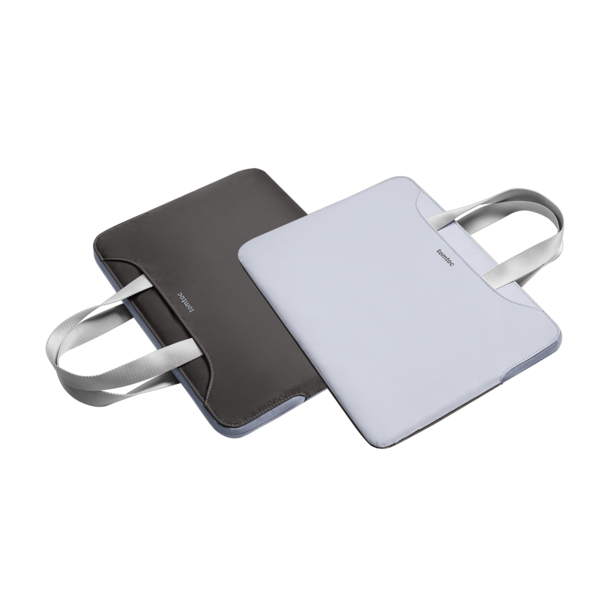 Funda / Bolso de mano bicolor para portátil - TheHer-A21 - solo gírala
