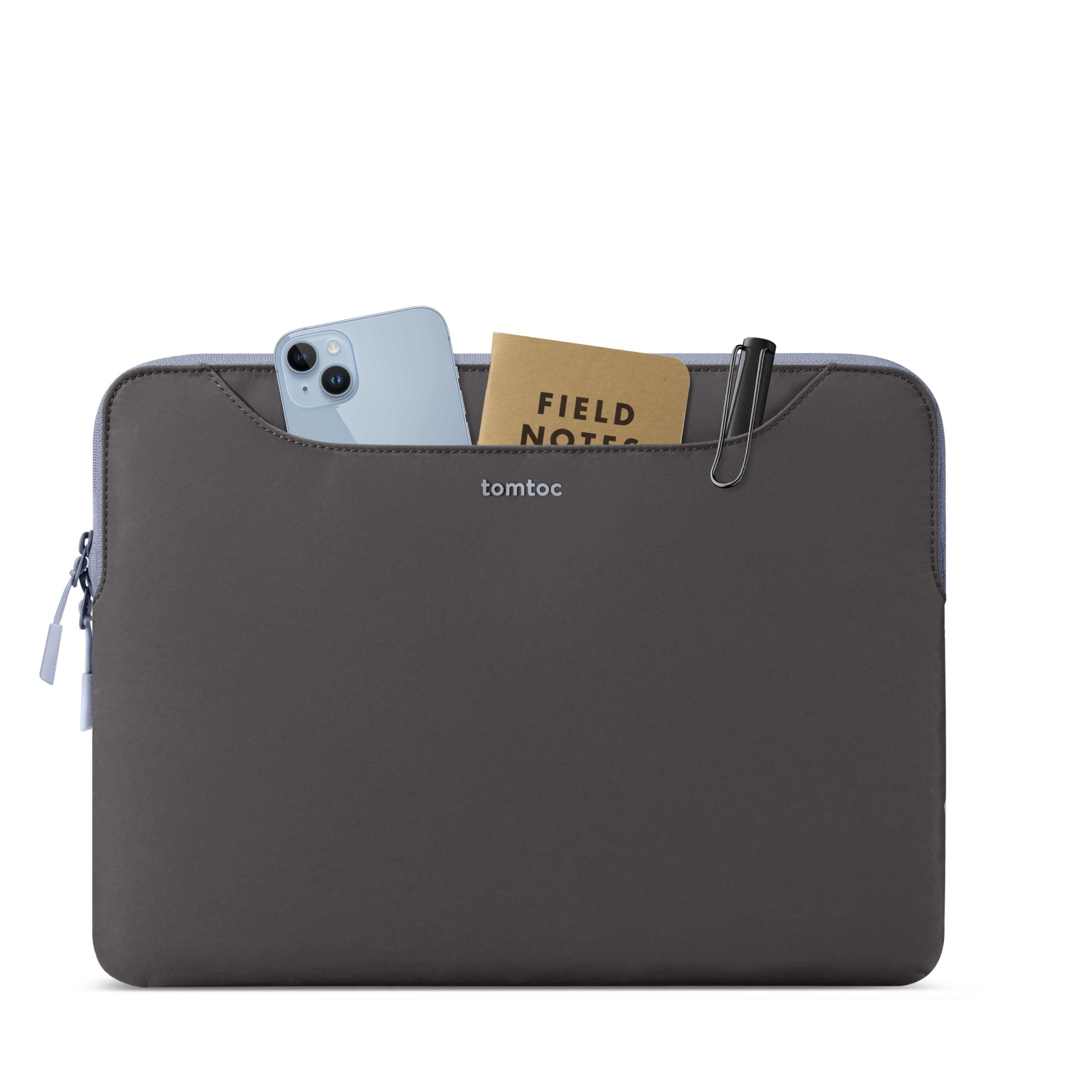 Funda / Bolso de mano bicolor para portátil - TheHer-A21 - solo gírala
