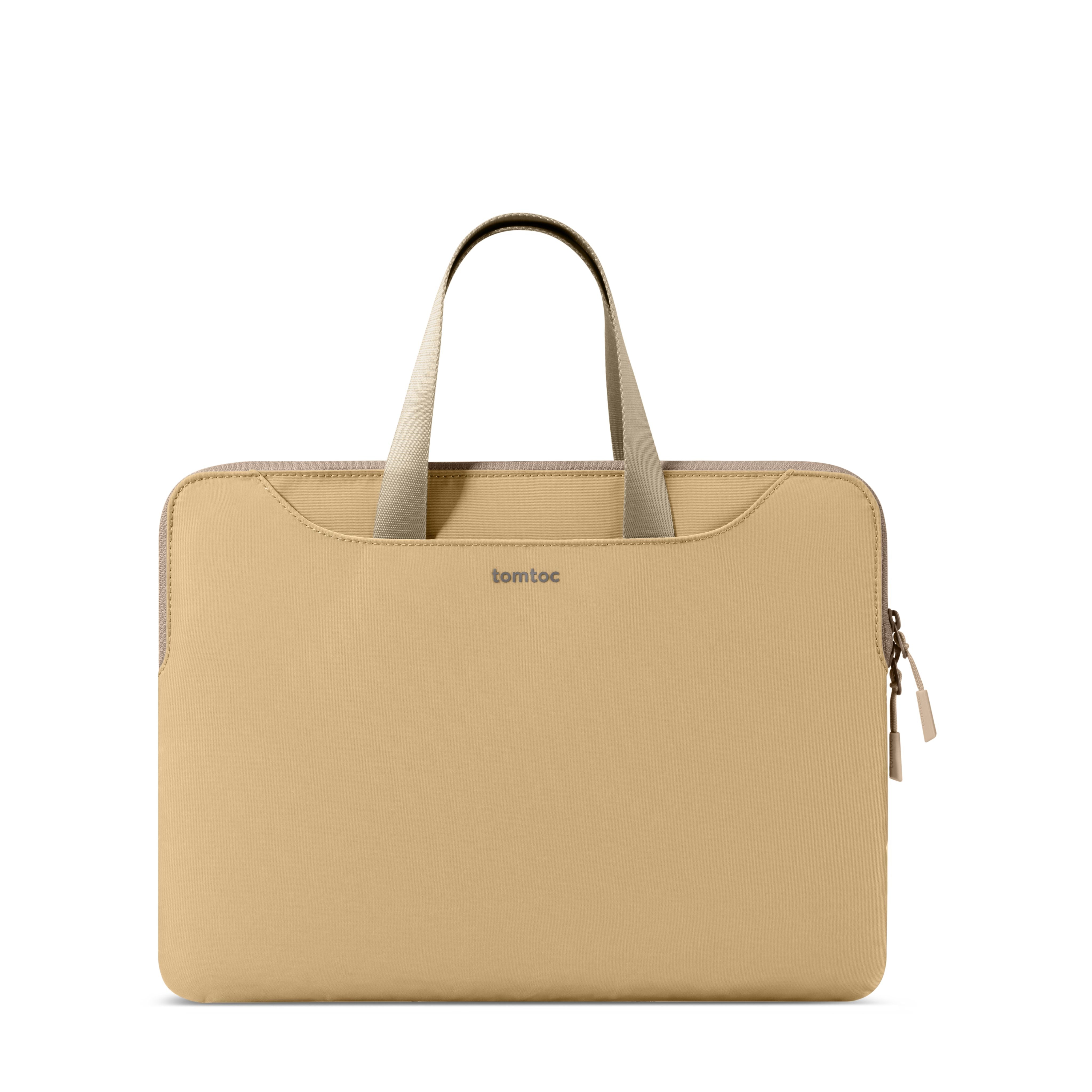 Funda / Bolso de mano bicolor para portátil - TheHer-A21 - solo gírala