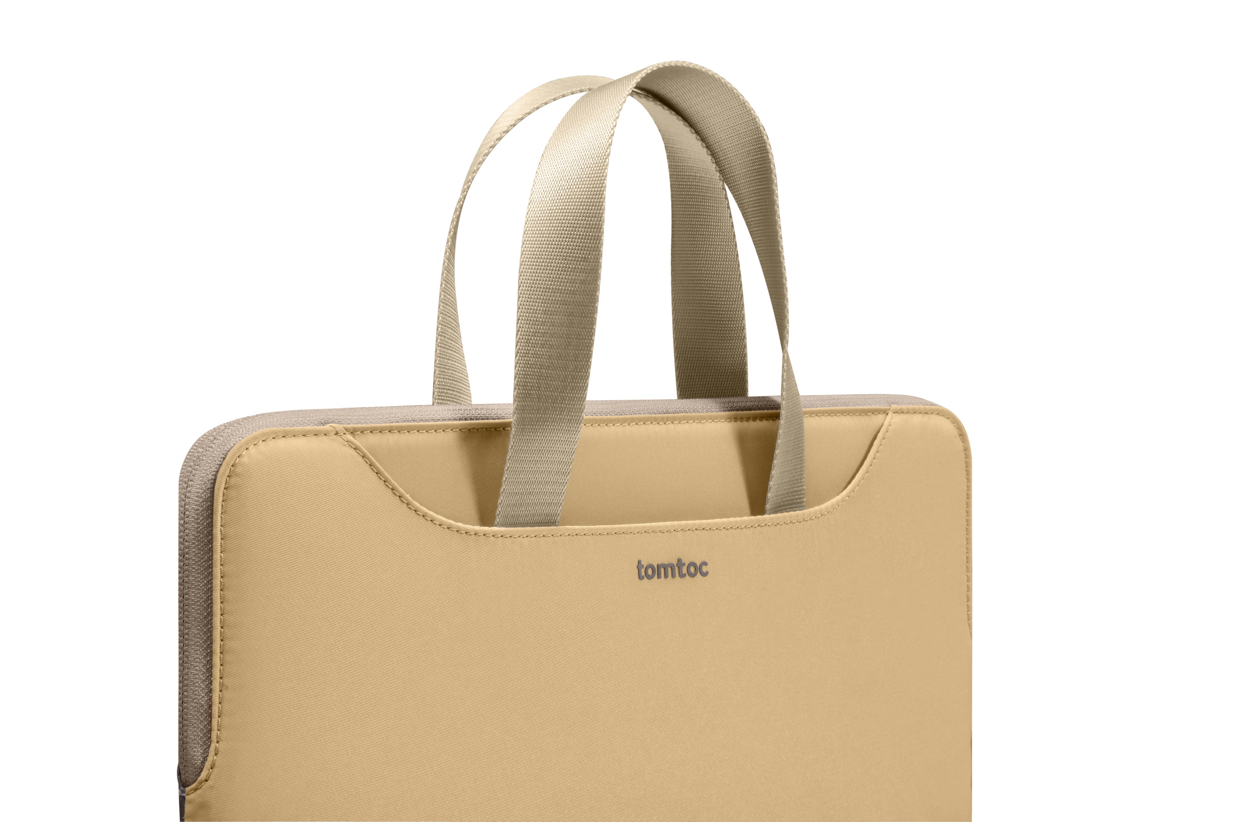Funda / Bolso de mano bicolor para portátil - TheHer-A21 - solo gírala