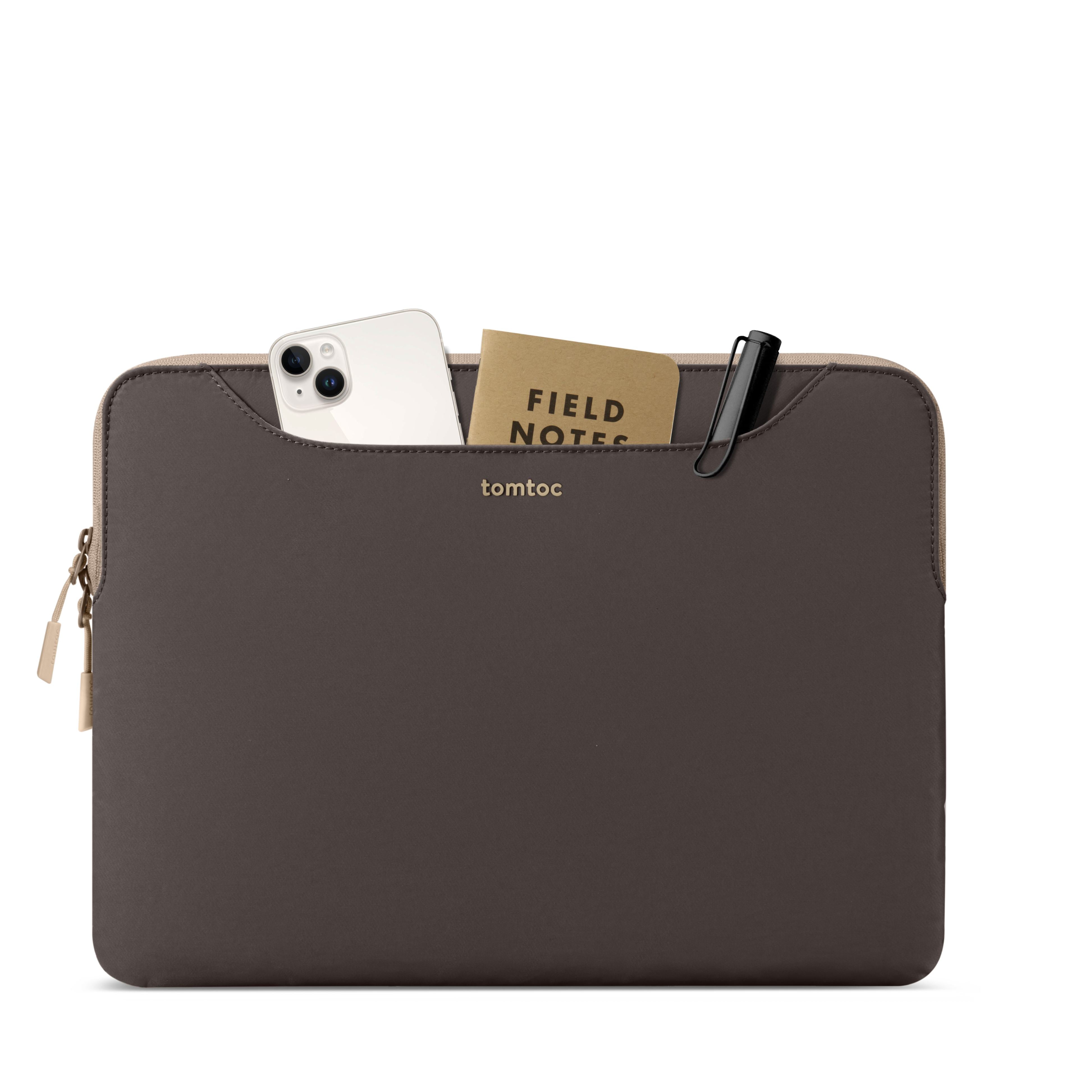 Funda / Bolso de mano bicolor para portátil - TheHer-A21 - solo gírala