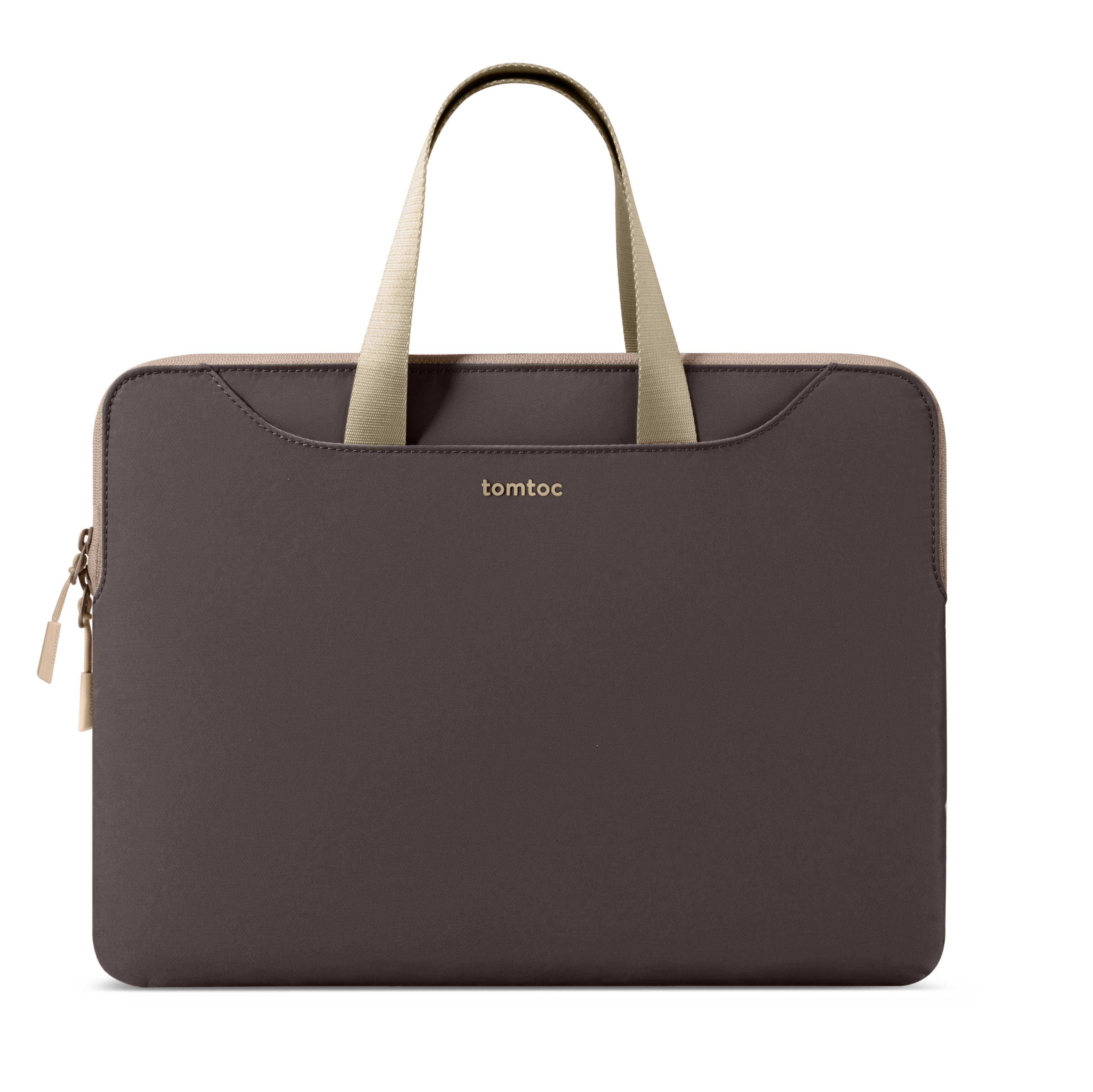 Funda / Bolso de mano bicolor para portátil - TheHer-A21 - solo gírala