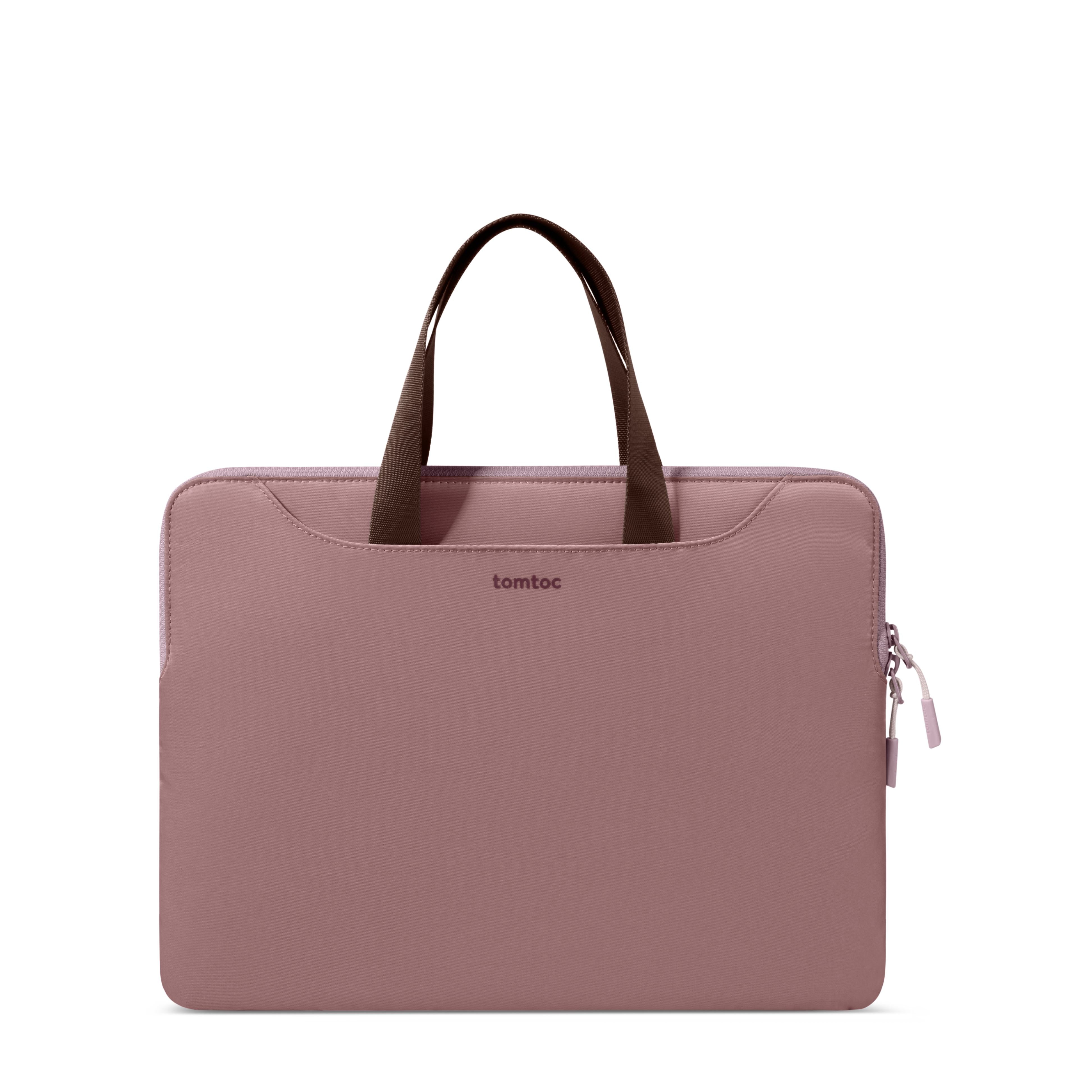Funda / Bolso de mano bicolor para portátil - TheHer-A21 - solo gírala