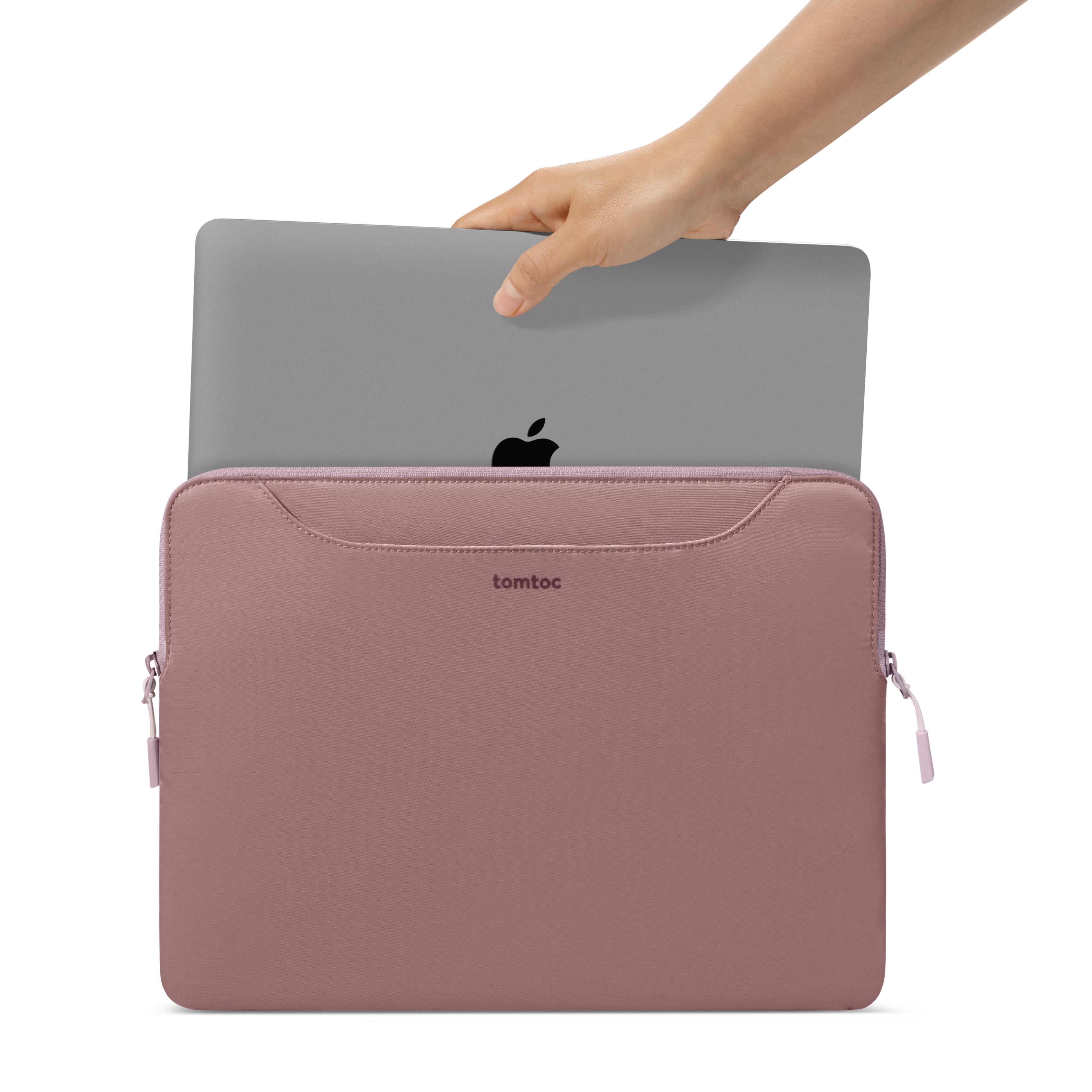 Funda / Bolso de mano bicolor para portátil - TheHer-A21 - solo gírala