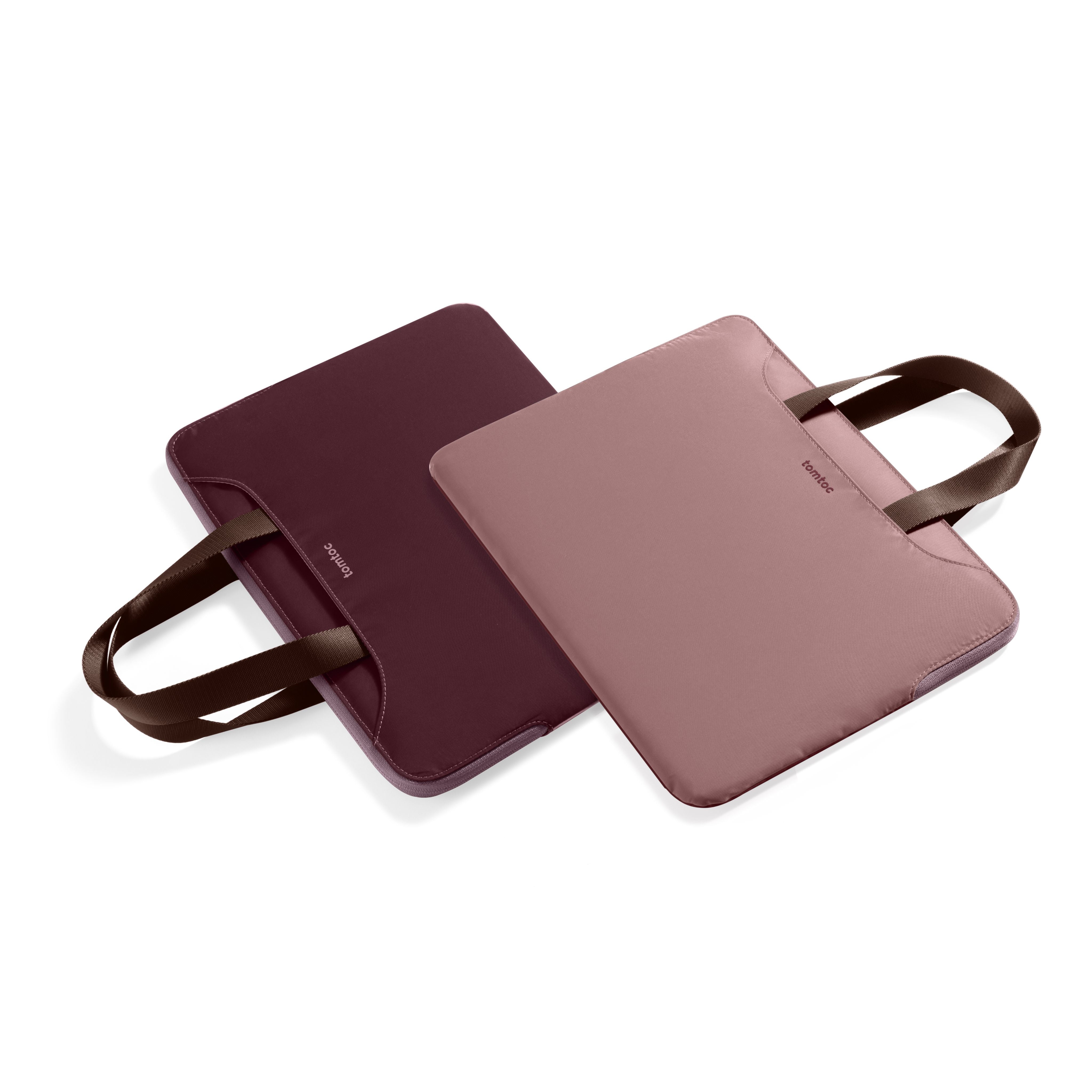 Funda / Bolso de mano bicolor para portátil - TheHer-A21 - solo gírala