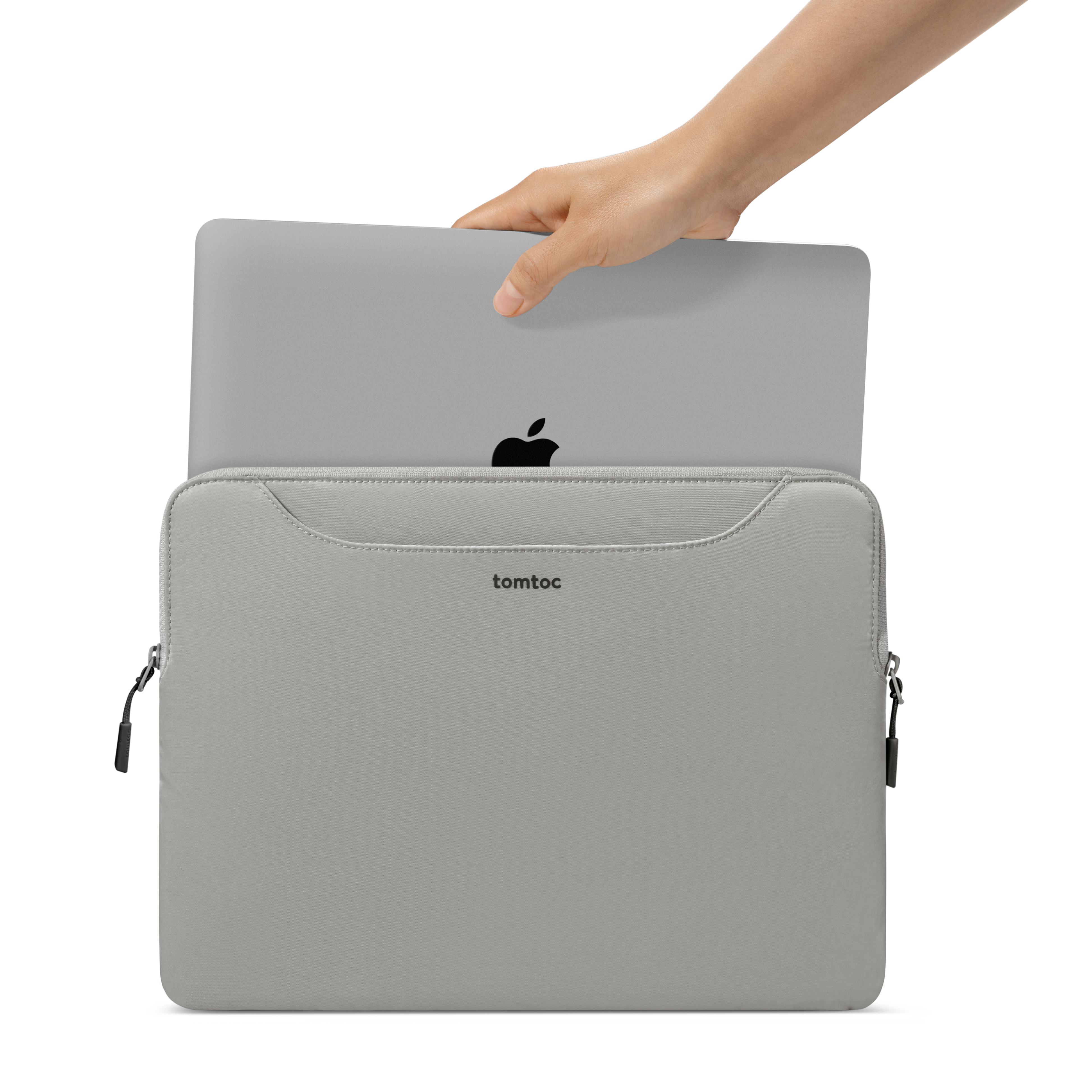 Funda / Bolso de mano bicolor para portátil - TheHer-A21 - solo gírala