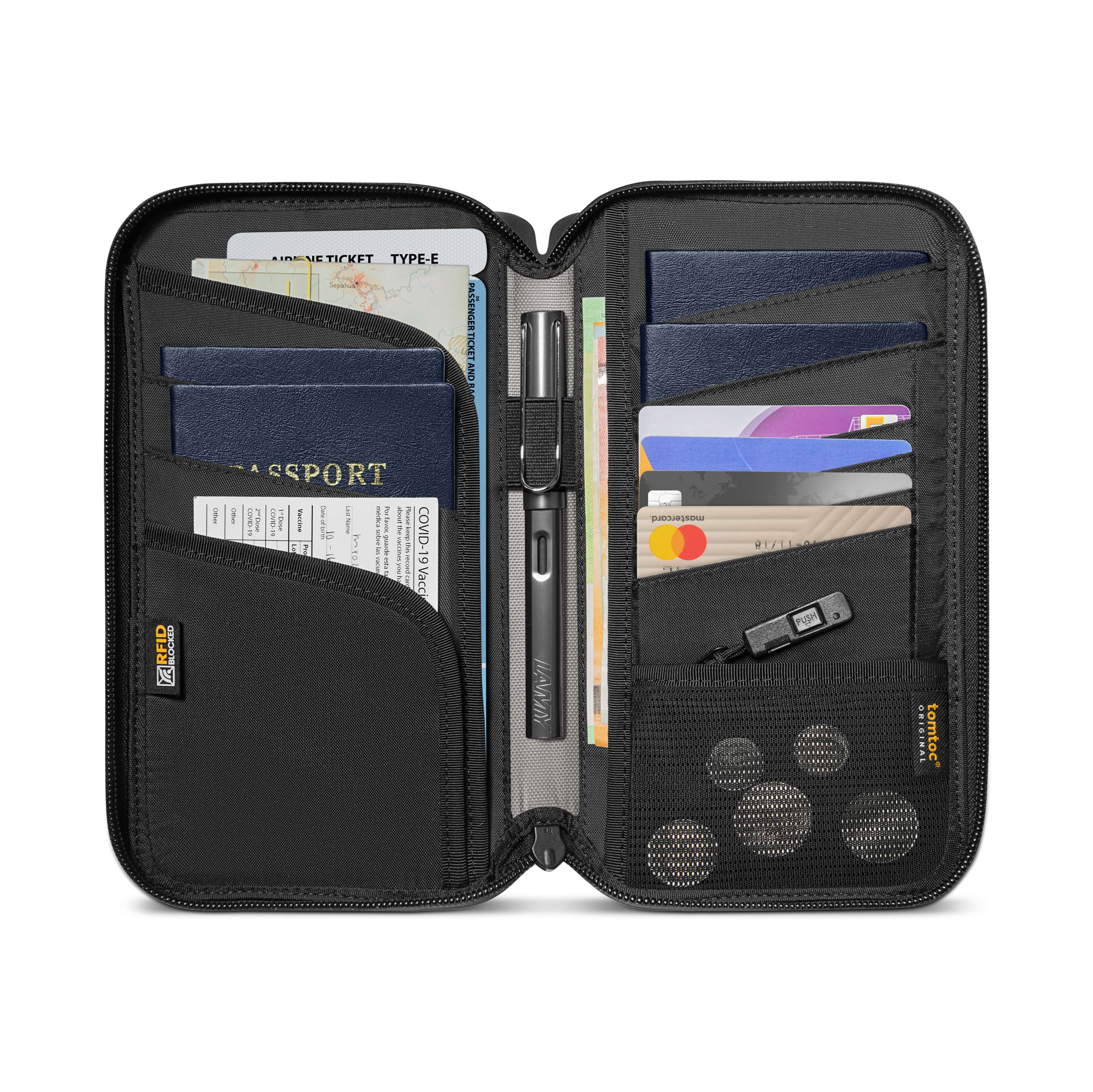 Navigator-T03 Soporte para 4 pasaportes