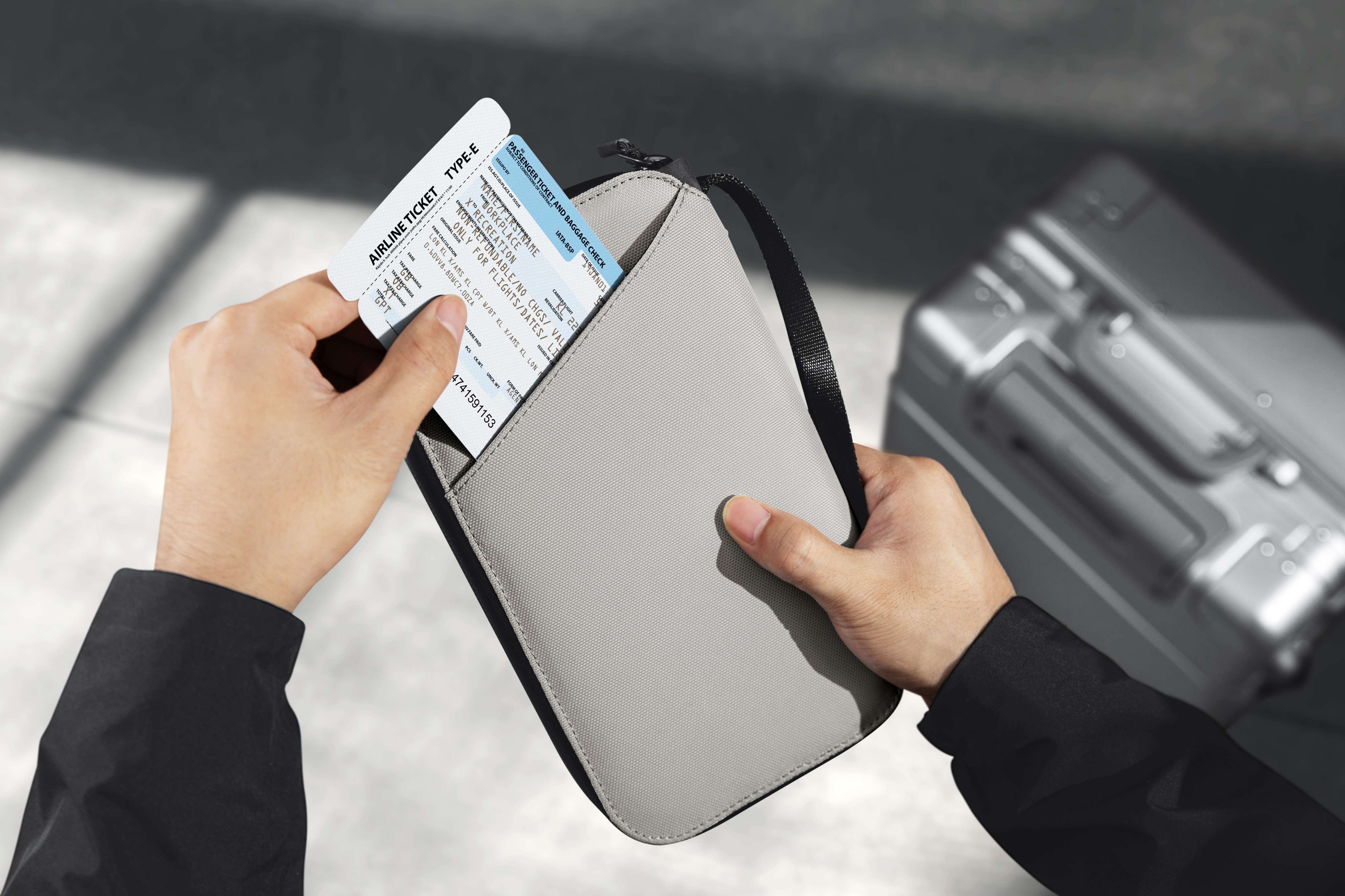 Navigator-T03 Soporte para 4 pasaportes