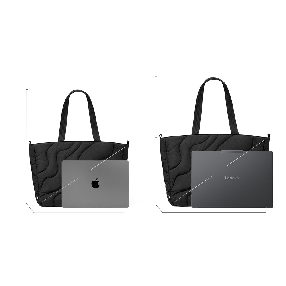 Bolsa Puffy tote para laptop Puffy Terra - T38