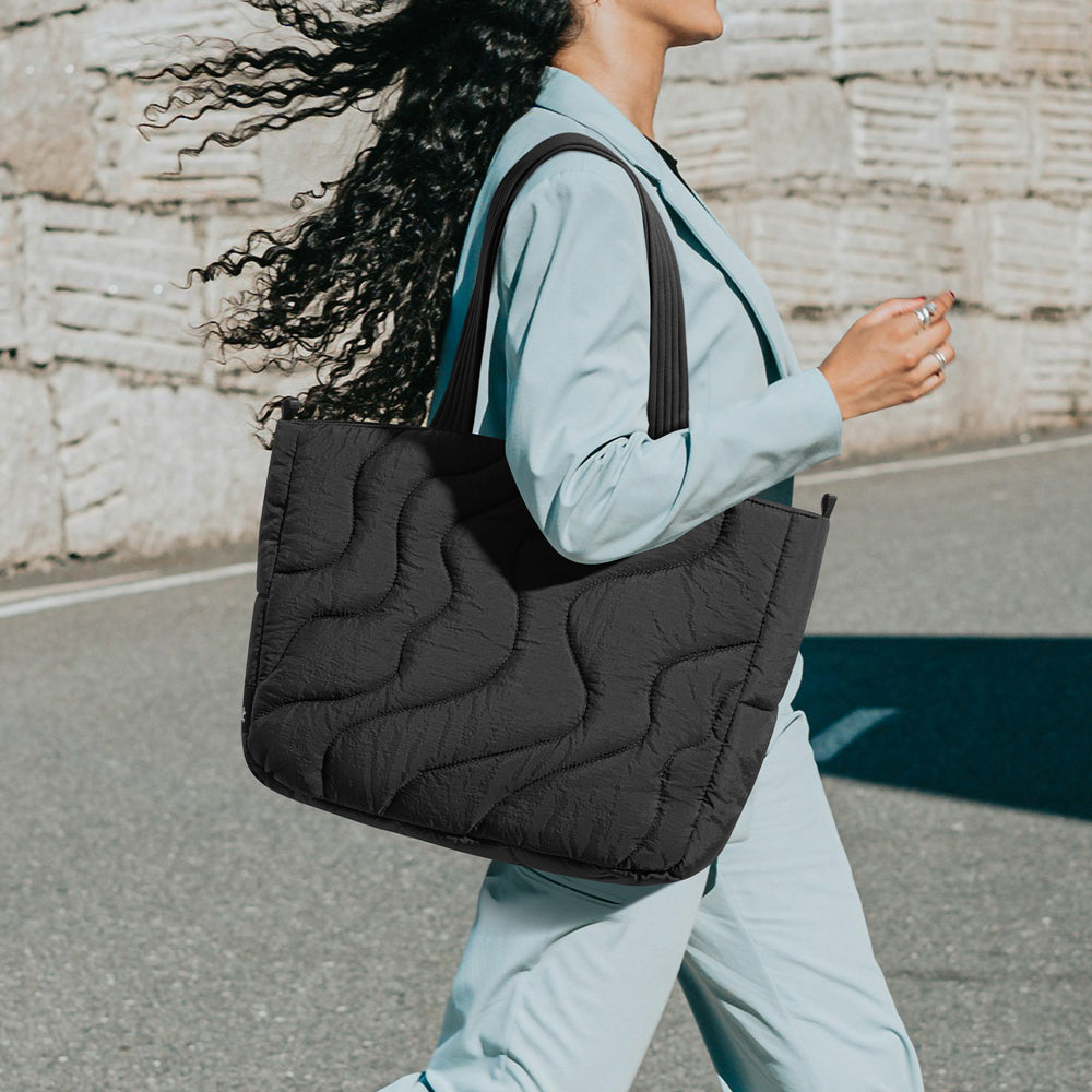 Bolsa Puffy tote para laptop Puffy Terra - T38