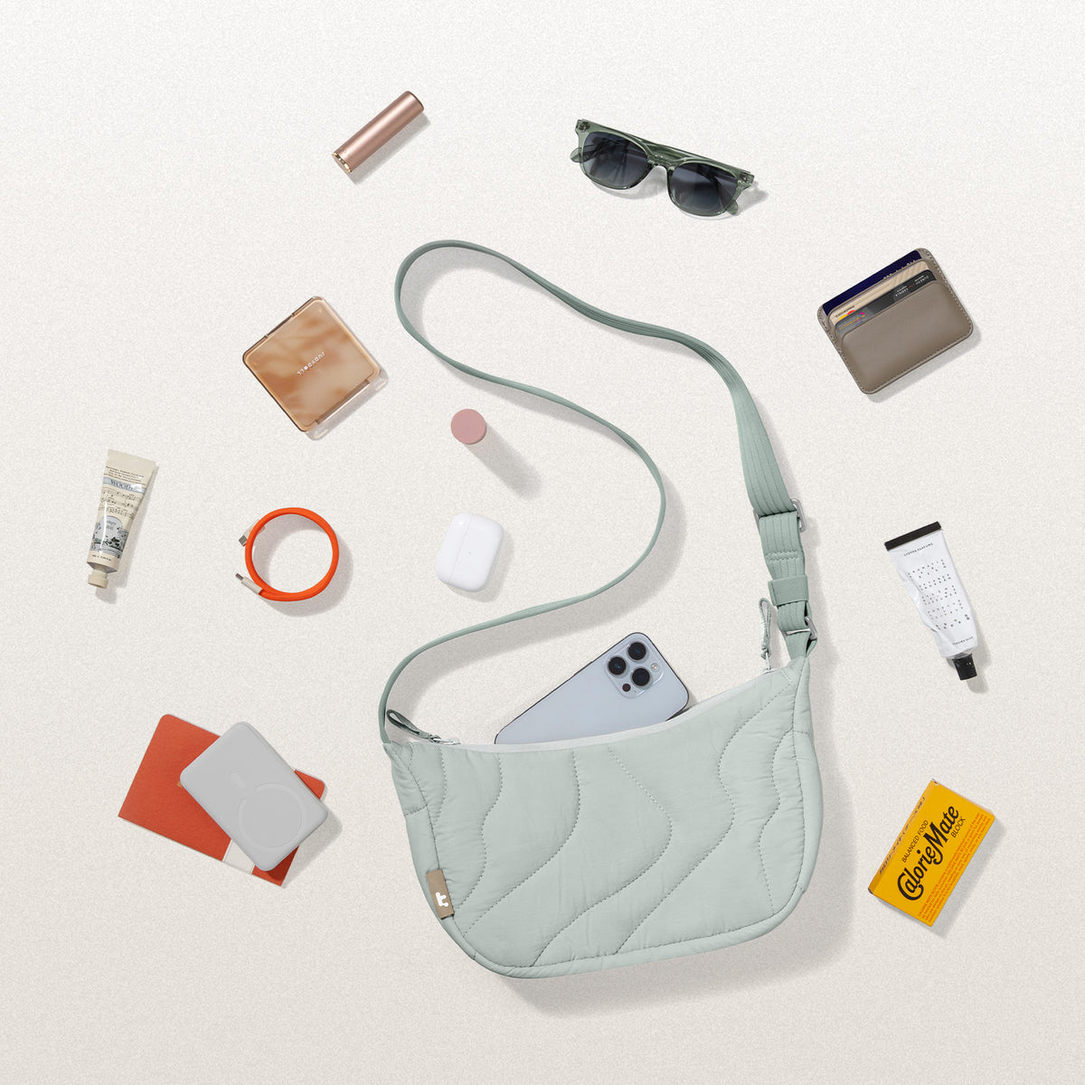 Bolsa Crossbody Puffy Terra - T34