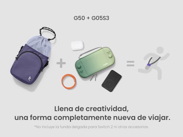 G50 - Mochila Rolltop Sling - JoyCarry
