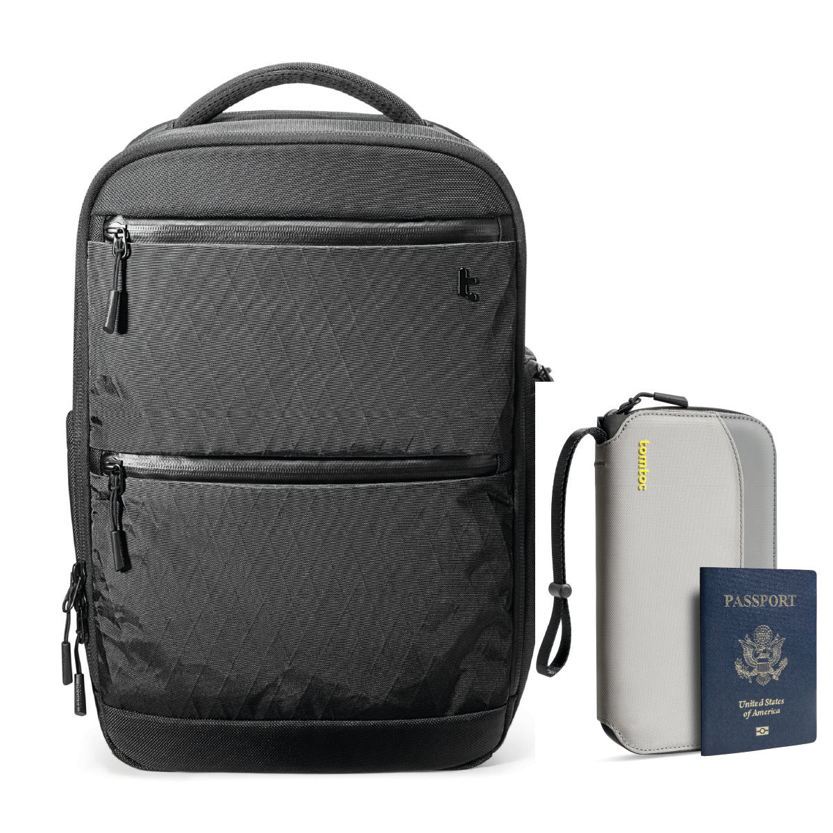 Kit Business Travel - Mochila XPac t73 + Portapasaportes T03