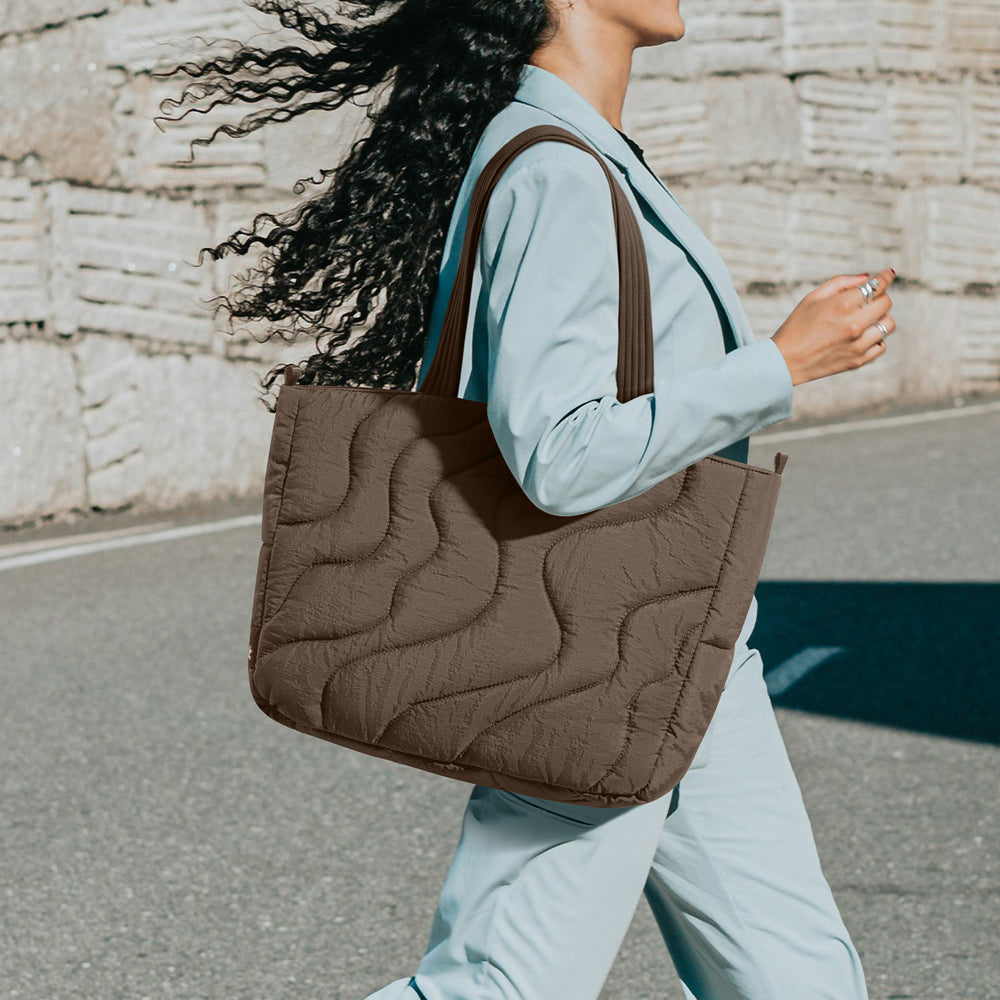 Bolsa Puffy tote para laptop Puffy Terra - T38