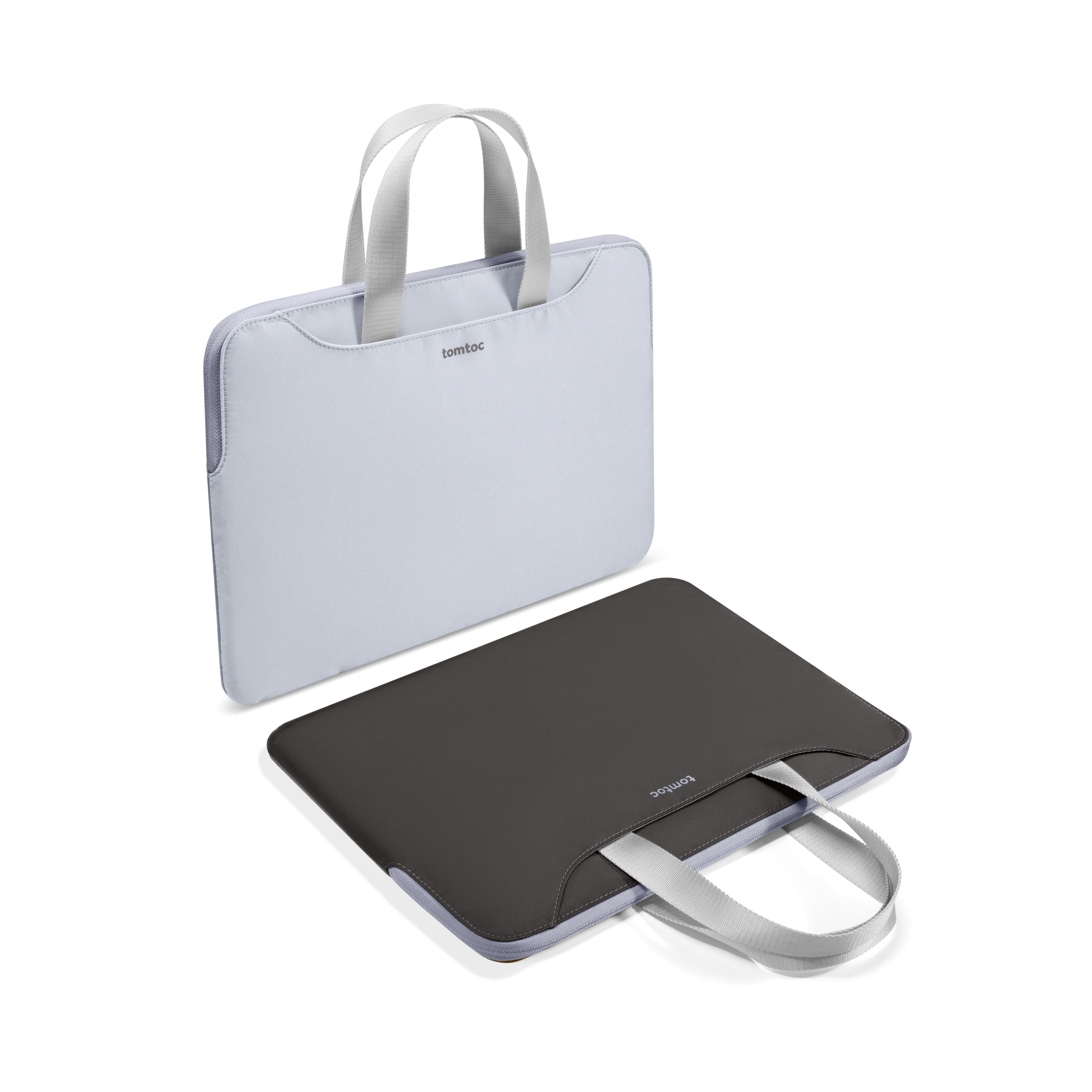 Funda / Bolso de mano bicolor para portátil - TheHer-A21 - solo gírala