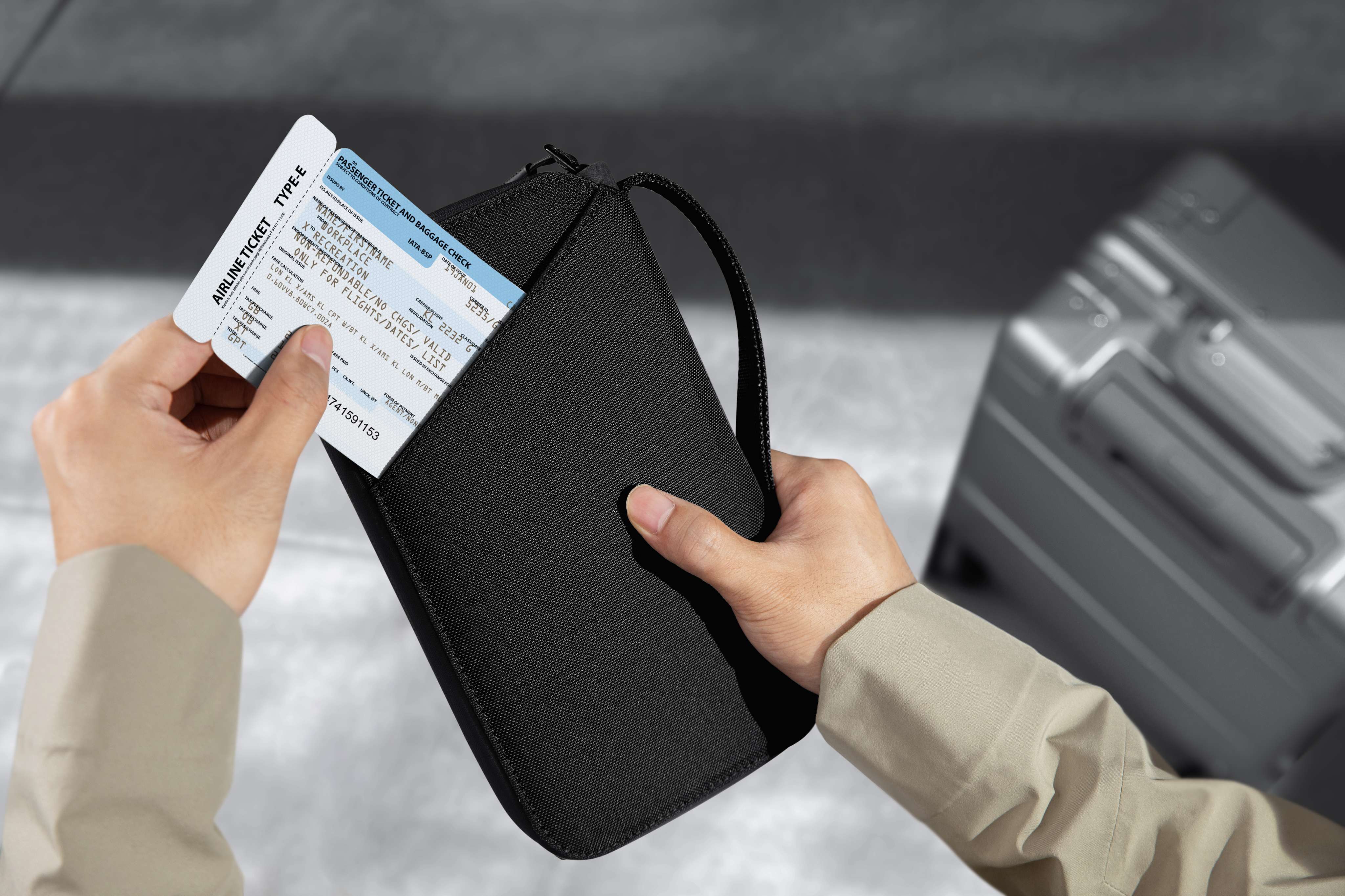 Navigator-T03 Soporte para 4 pasaportes