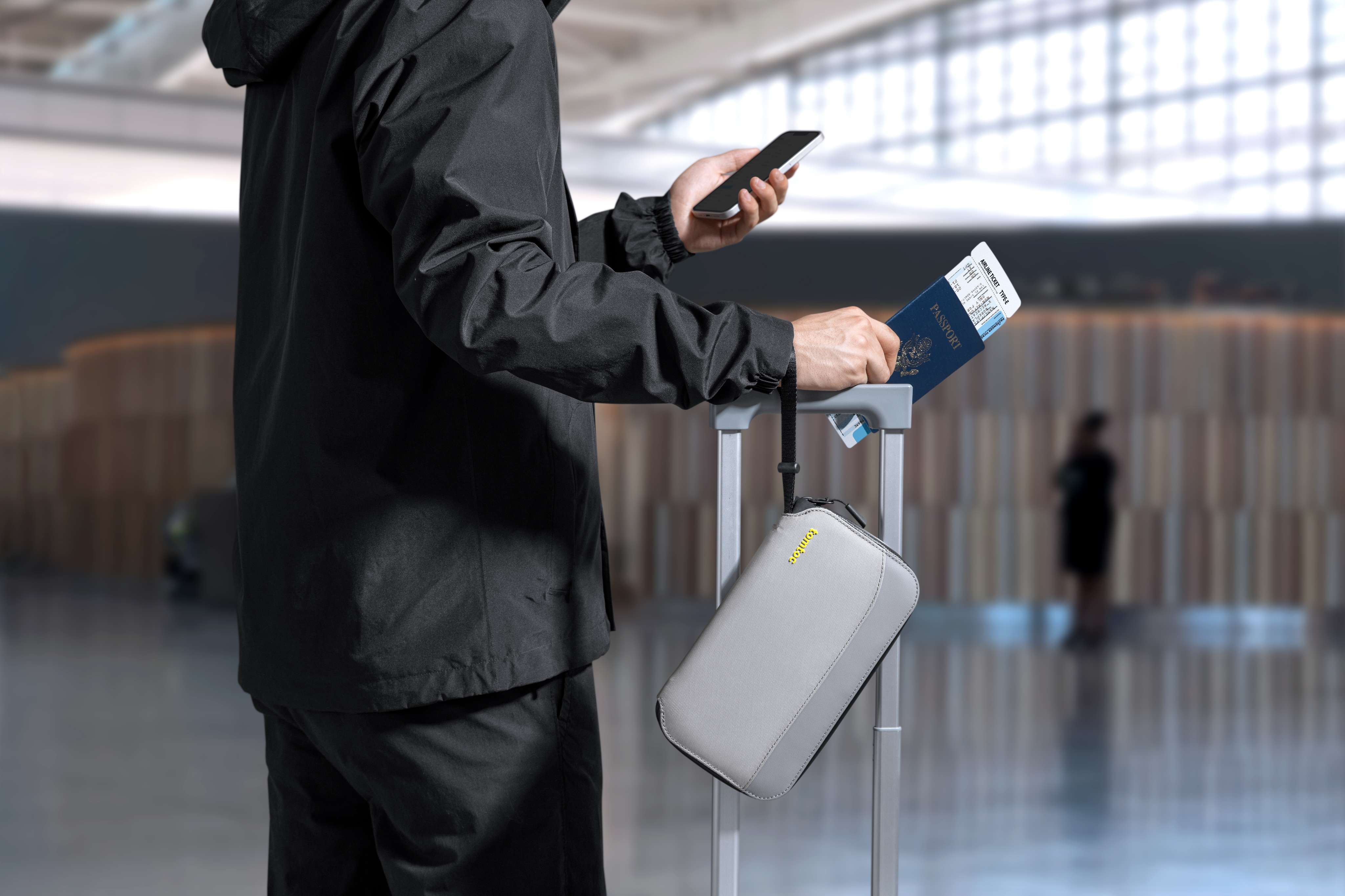 Navigator-T03 Soporte para 4 pasaportes