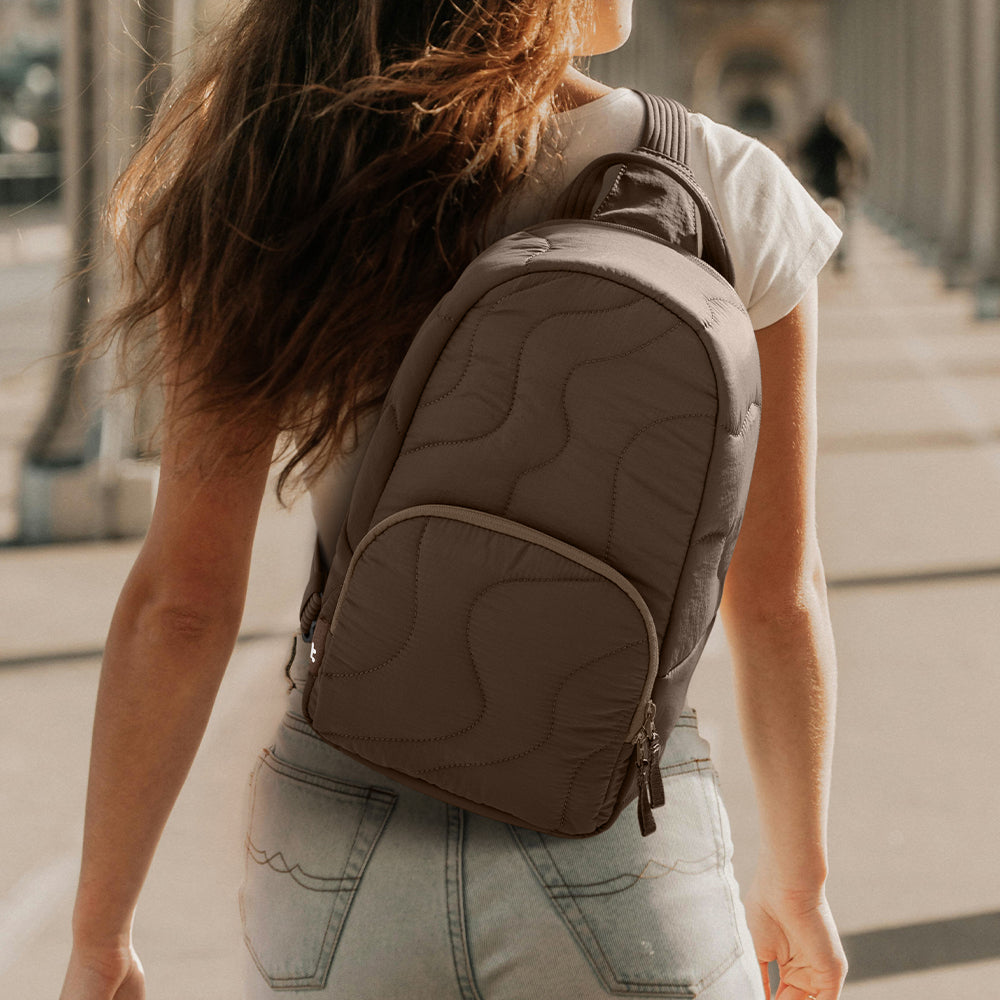 Bandolera / Sling /  Mochila Cruzada Puffy - Terra T36