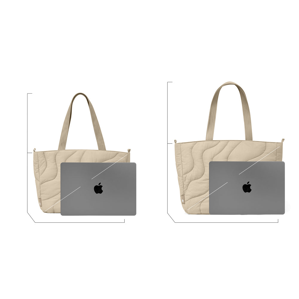 Bolsa Puffy tote para laptop Puffy Terra - T38