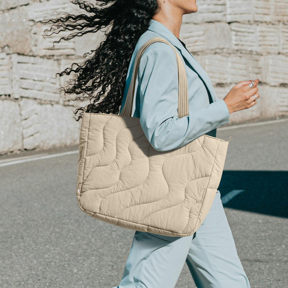 Bolsa Puffy tote para laptop Puffy Terra - T38