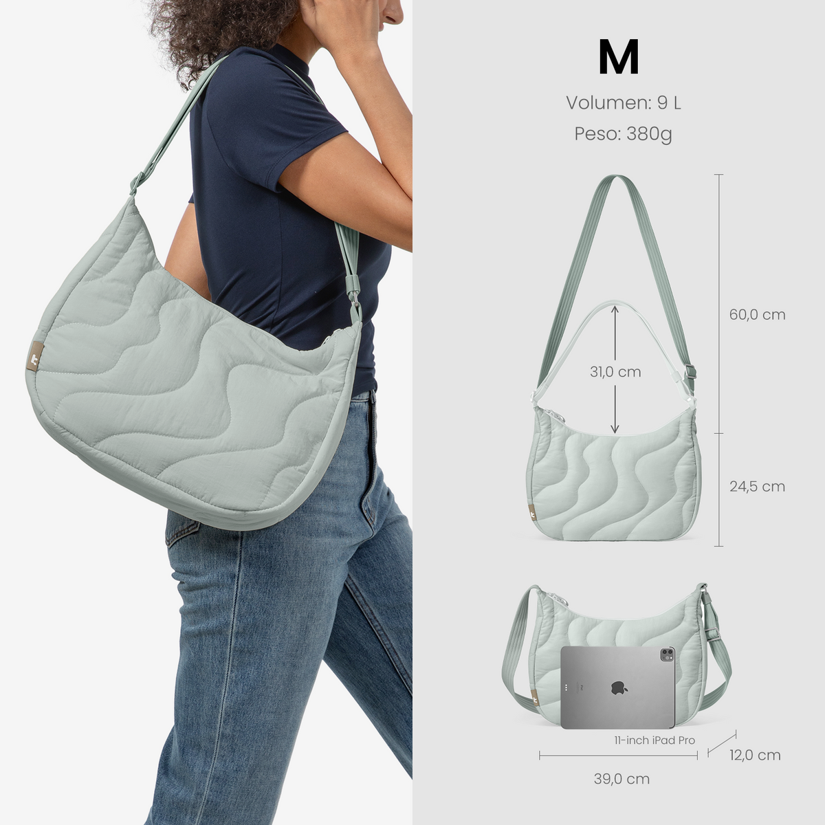 Bolsa Crossbody Puffy Terra - T34