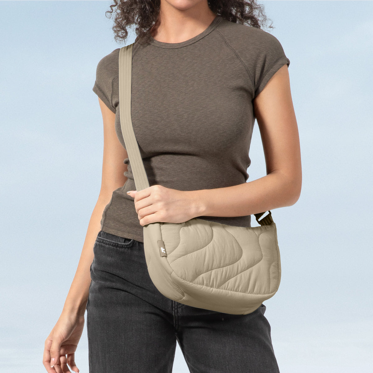 Bolsa Crossbody Puffy Terra - T34