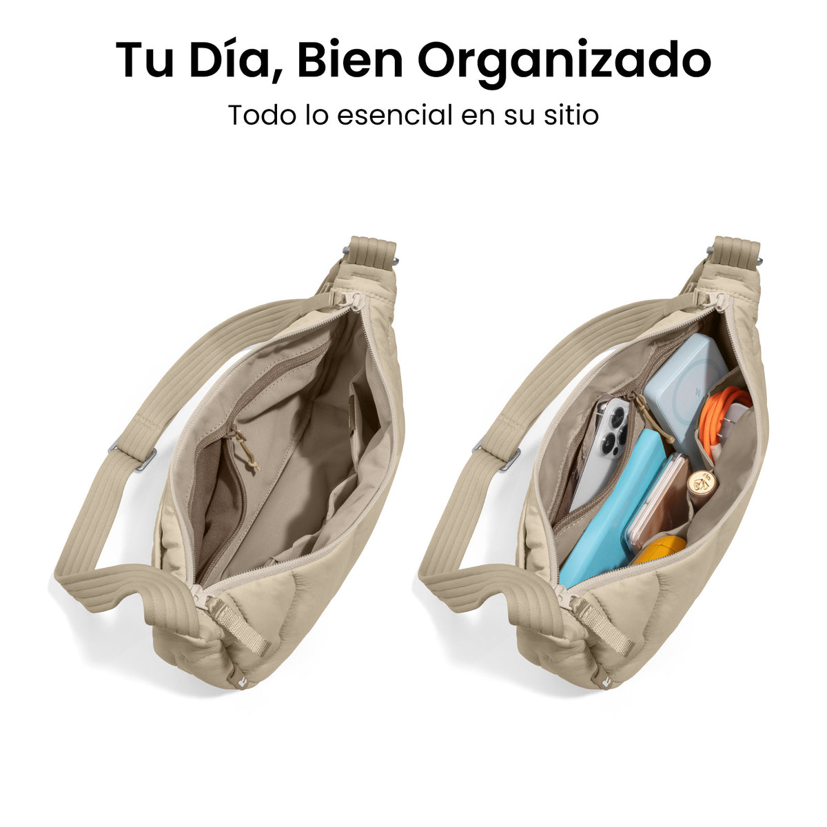 Bolsa Crossbody Puffy Terra - T34