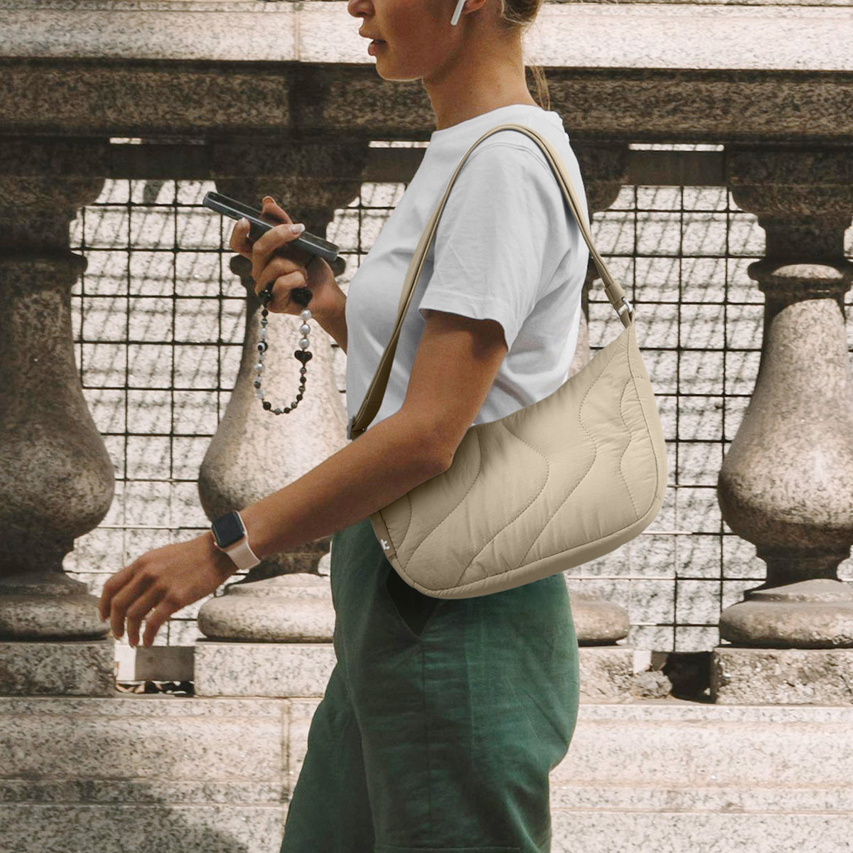Bolsa Crossbody Puffy Terra - T34
