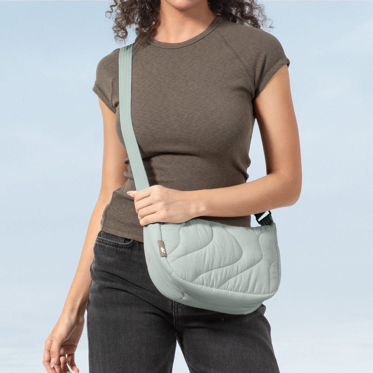 Bolsa Crossbody Puffy Terra - T34