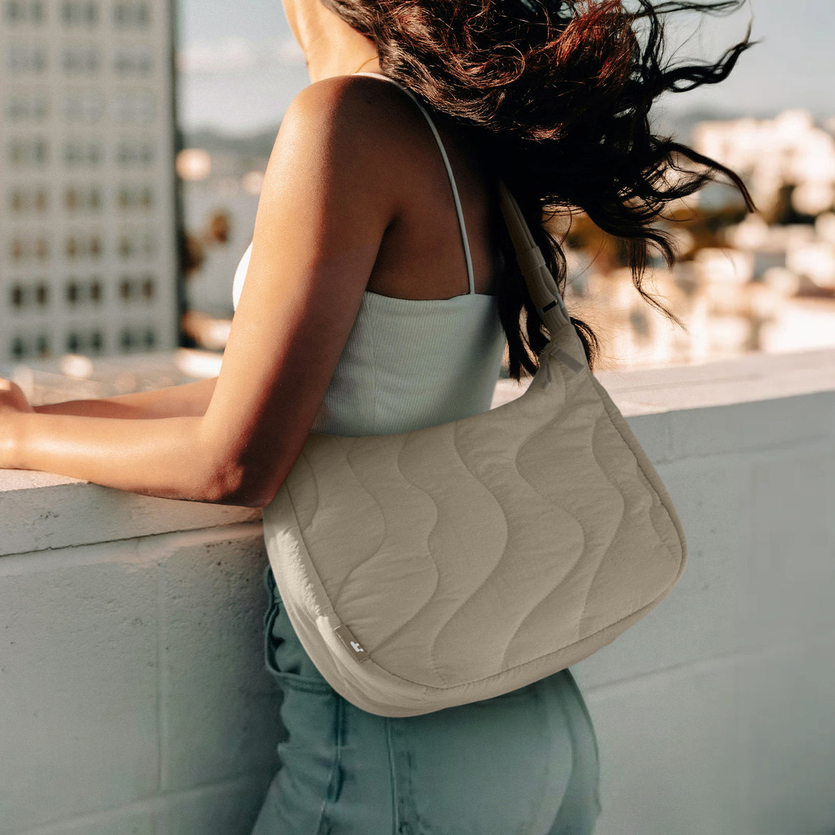 Bolsa Crossbody Puffy Terra - T34