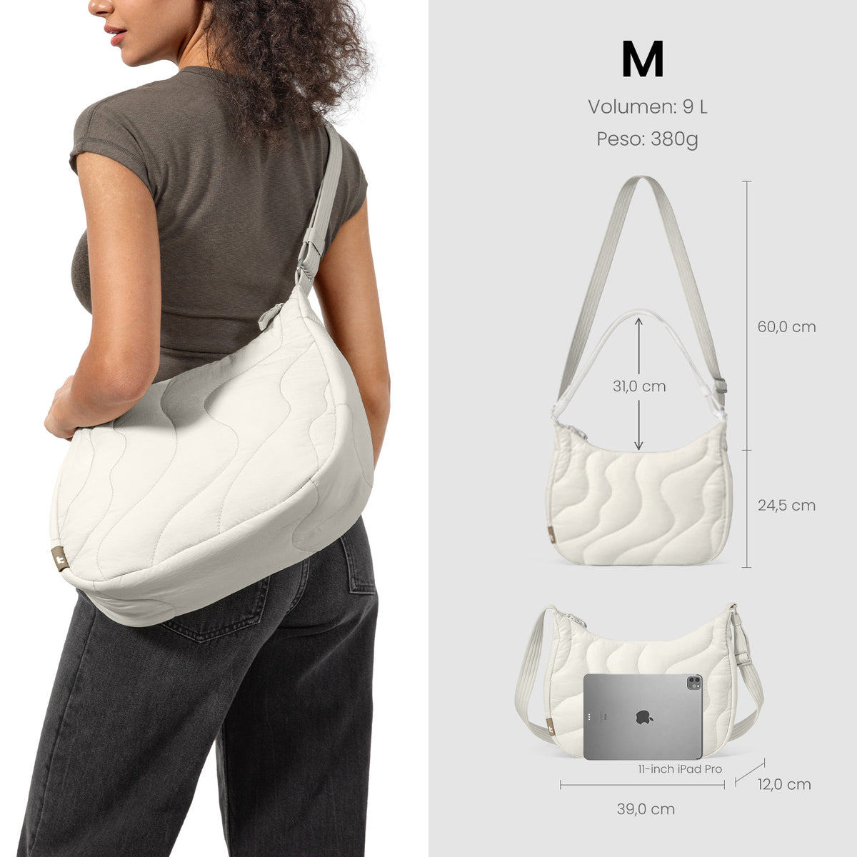 Bolsa Crossbody Puffy Terra - T34